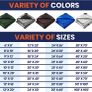 Tarpaulin Waterproof Heavy Duty(130 g|  3m X 3m Image 4