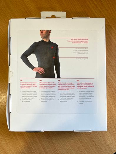 Castelli Bandito Wool Ls Baselayer