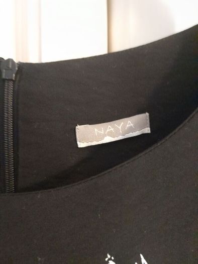 Naya Asymmetrical Dress, Black