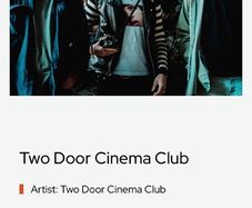 Two door cinema club - live at the marquee