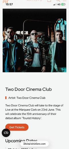 Two door cinema club - live at the marquee