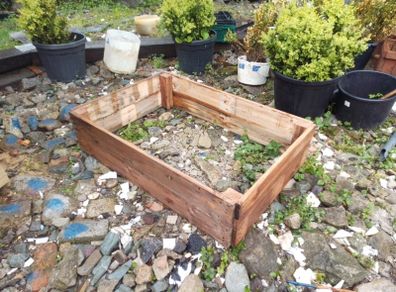 Raised bed for planting , big crop