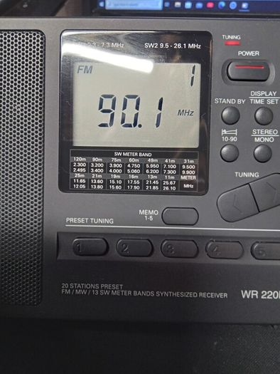 MATSUI WR220D FM/MW/13 Sw Meter Bands Synthesized Receiver + Case  1995