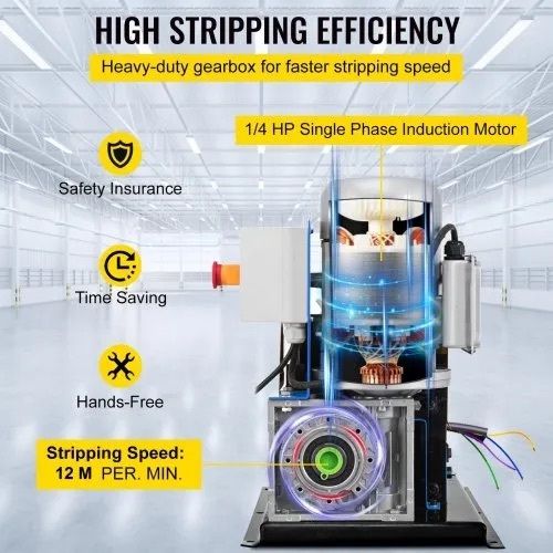 5-38MM Automatic Wire Stripping Machine 370W
