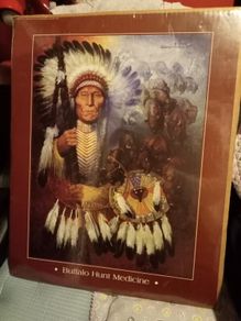 Native Indian Ghost Chief Brand New Sealed Print