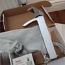 Brand New Bathroom Basin Kit: Aquore Evea 46 Countertop Sink, Chrome Tap & Fittings (Unopened, Collection Only) Image 3
