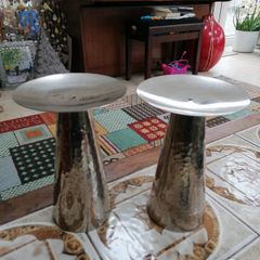 Vintage Meadows and Byrne candle stands