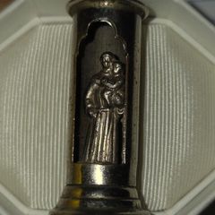 Antique French Pocket Travel Catholic Shrine