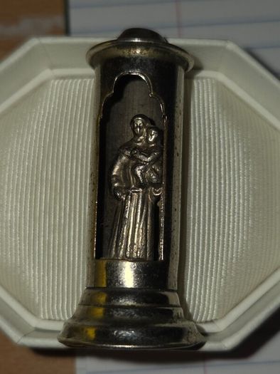 Antique French Pocket Travel Catholic Shrine