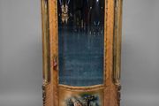 20th Louis XV Style Vernis Martin Display Cabinet