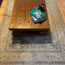 Craft Dark Real Beech Wood Coffee Table with Rug Image 8