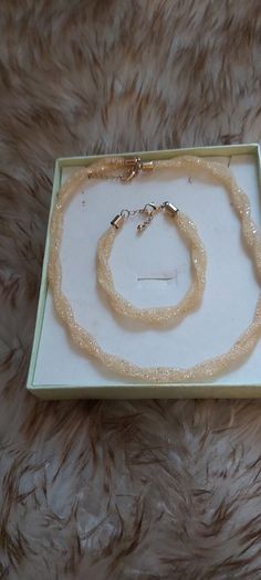 Costume necklace & bracelet
