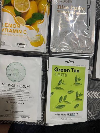Korean new sheet masks suitable for all skin type