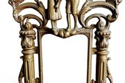 French antique Brass picture frame