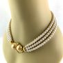 Vintage Faux Pearl Necklace Image 3