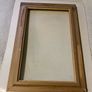 frame A rich dark-wood and gilt picture frame featuring a textured fabric mat liner. Image 6