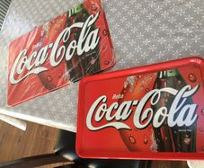 Coca Cola Spanish Tray and placemats