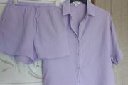 M&amp;S Shorts &amp; overshirt co ordinate  Excellent condition