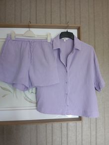 M&S Shorts & overshirt co ordinate  Excellent condition