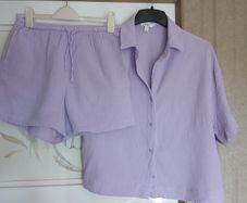 M&S Shorts & overshirt co ordinate  Excellent condition