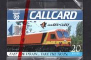 1995 Ireland 20 unit Callcard introduction of Cardphones on board Irish Rail's Inter City trains (Schlumberger SC7) Call Card Mint in packaging