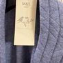 M&S Short version Dressing Gown New Image 9