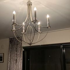 Endon Whistle 6-Light Pendant Chandelier