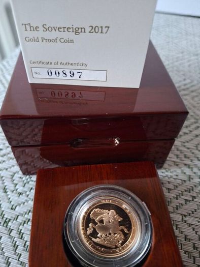 2017 Gold Coin Soverign
