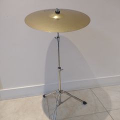 Paiste Ride Cymbal with cymbal stand