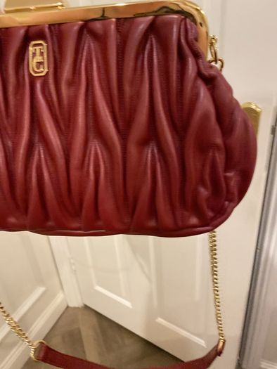 Burgundy Tipperary Crystal bag