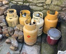 Gas Cylinder empty