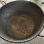 Very old antique pots 2 Brass / 1 copper Image 7