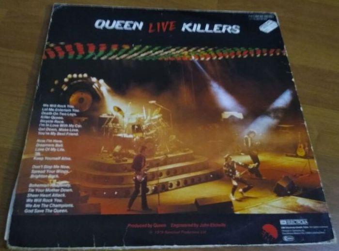 lP Vinil - Queen. 9 Albums + 2 Solo albums. In good condition.