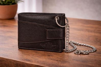 Genuine Leather Wallet Luxury Handmade RFID Secure Wallet