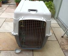 Large dog travel crate