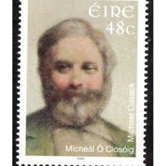 2006 Ireland Death Centenary of Michel Cusack Commemorative Stamp Mint Never Hinged (MNH)