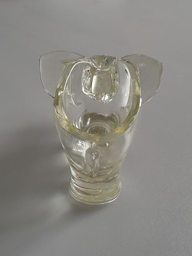 Vintage Glass Elephant