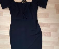 Black dress choker style