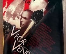 V For Vendetta original movie poster