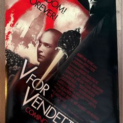 V For Vendetta original movie poster
