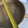 Wynne pottery Dublin 25 cm. diemter baked dish or salad / pie dish signed Image 3