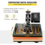 Heat Press 8 in 1 Heat Press Machine 38x38cm Heat Transfer Press 15x15Inch T-shirt Press Mulitifuctional Sublimation Machine for T-shirt Mug Hat Plate Transfer Image 4