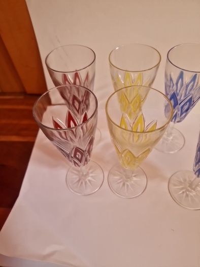 Vintage Mid Century VMC Reims "lHarlequin Champagne