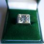 Vintage Massive Sterling Silver 925 Ring size N - 8,4g Image 4
