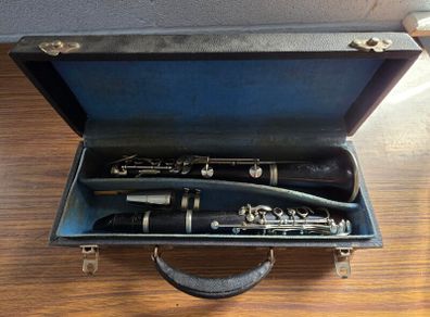 Wooden clarinet