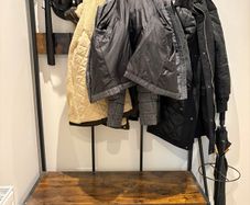 Large Coat Rack with Shoe Bench - Vasagle