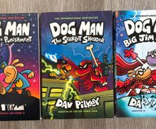 3 Brand New Dogman Books