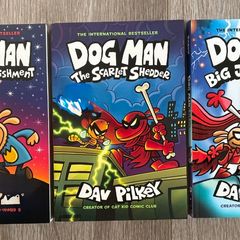 3 Brand New Dogman Books