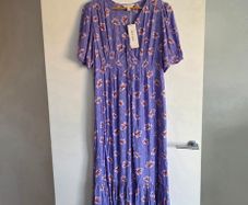 UK14 Reg, M&S Per Una Floral Maxi Dress - Brand-New with Tags