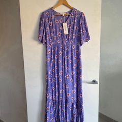 UK14 Reg, M&S Per Una Floral Maxi Dress - Brand-New with Tags